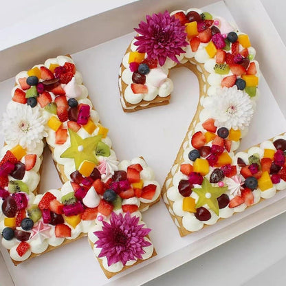 Silikon Zahlen Backform 0-9 für Motivtorten & Kuchen