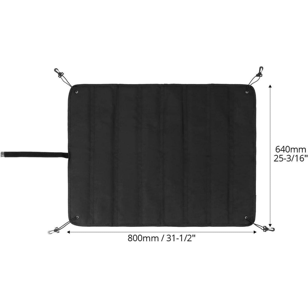 Kofferraum Schutzmatte für Hunde – Stoßstangenschutz 80x64cm