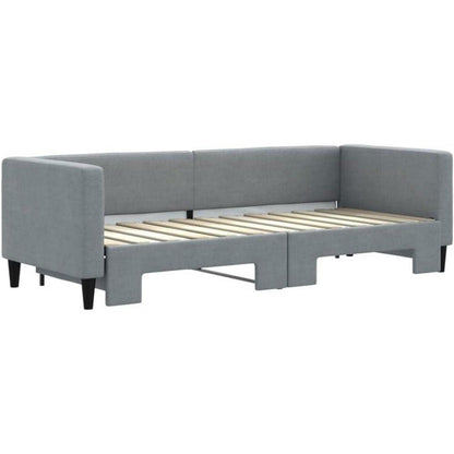 3-in-1 Schlafsofa 80x200 cm mit Bettkasten & Stauraum