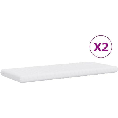2-Sitzer Schlafsofa 90x200 cm mit Bettkasten & Matratze