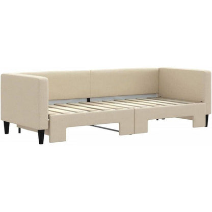 Ausziehbett 2-Sitzer Sofabett mit Bettkasten & Stauraum