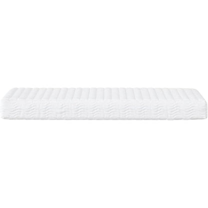Schlafsofa 2-Sitzer mit Matratze – Hellgrau 90x200 cm