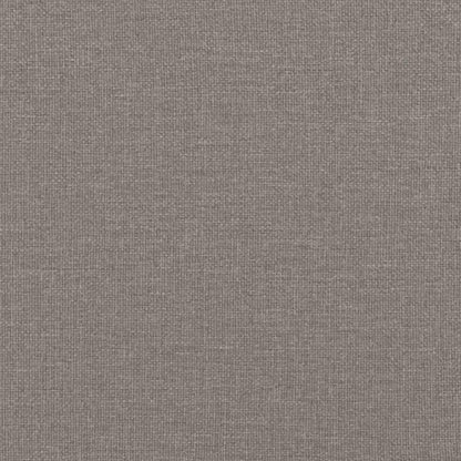 2-Sitzer Schlafsofa mit Bettkasten & Schublade Taupe 80x200 cm