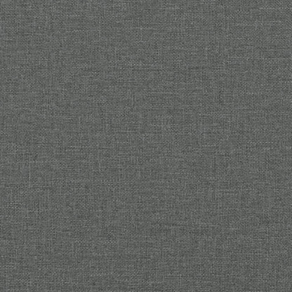 Tagesbett ausziehbar mit Matratze & Bettkasten – Dunkelgrau 90x200 cm
