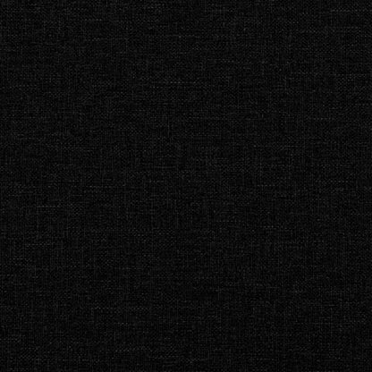 2-Sitzer Schlafsofa mit Bettkasten, 90x200 cm, Schwarz