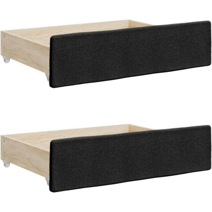 Tagesbett ausziehbar mit Schubladen – 2-Sitzer Sofabett 100x200 cm