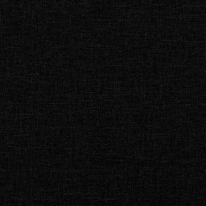 2-Sitzer Schlafsofa mit Bettkasten & Matratze Schwarz 80x200 cm