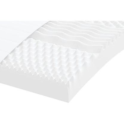 Ausziehbett 2-Sitzer mit Schubladen & Matratze – Taupe 100x200 cm