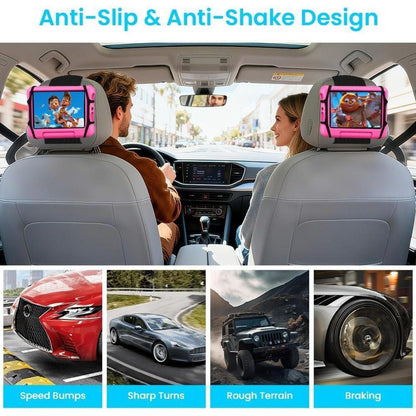 Tablet Halterung Auto Kopfstütze – Silikon, 7-11 Zoll