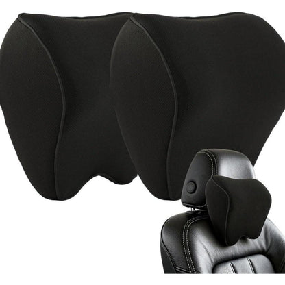 Auto Nackenkissen mit Memory Foam & Verstellbarem Gurt