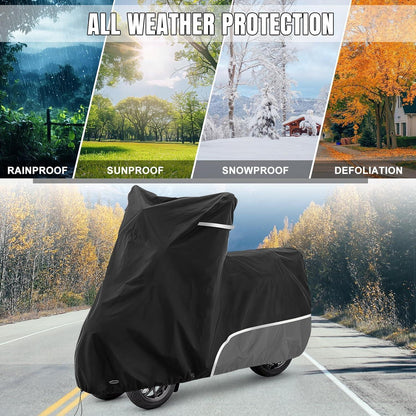 Motorradabdeckung wasserdicht & winterfest für Piaggio MP3 250-530