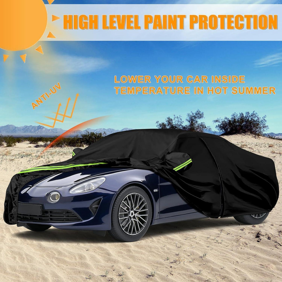Autoabdeckung Alpine A110 2017-2025, wasserdicht & allwetterfest