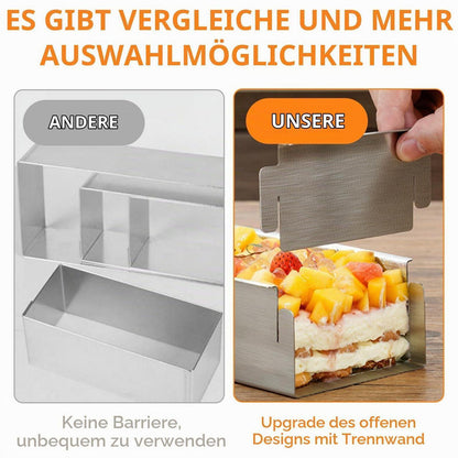 Rechteckige Backform 30cm, Verstellbar & Antihaftbeschichtet