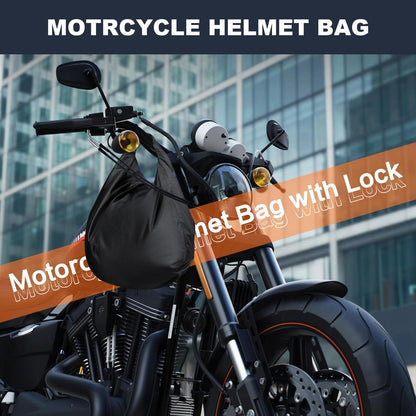 Abschließbare Motorradhelm Tasche – Wasserdicht & Diebstahlsicher