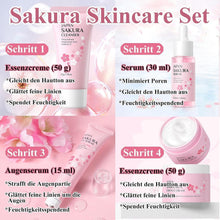 Sakura Skin Care Set für Mädchen – Beauty Geschenkset mit 6 Teilen