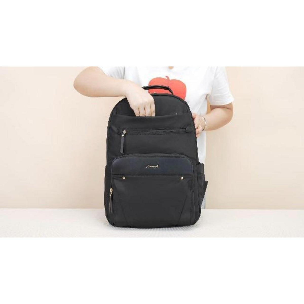 Laptop Rucksack Damen Wasserdicht 17 Zoll – Elegant & Praktisch
