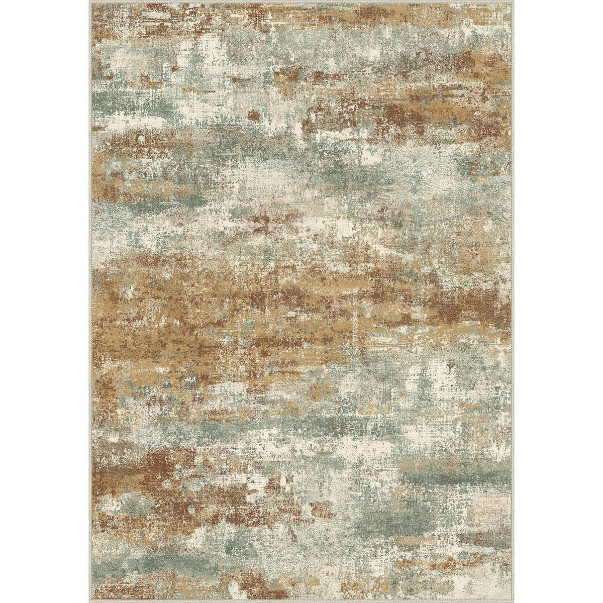 Moderner Teppich Orange Farbverlauf 160x230 cm Rechteckig