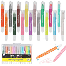 16er Set Bibel Textmarker | Gel Highlighters zum Markieren & Schreiben