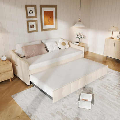 Ausziehbares Doppelschlafsofa 90/180x200cm – Platzsparend & Modern