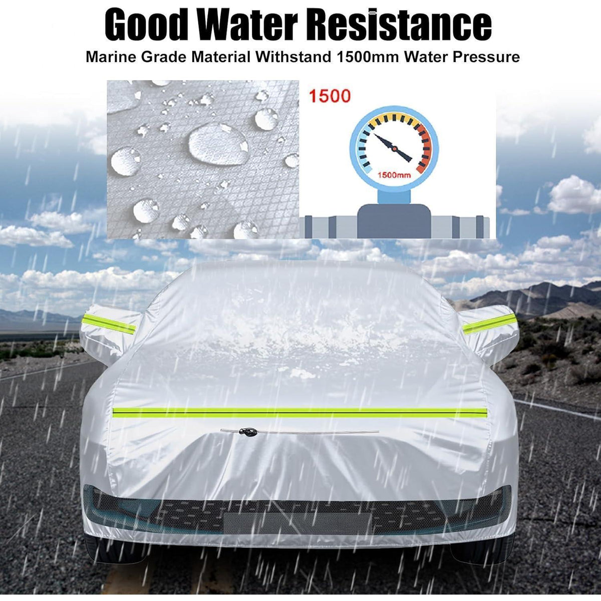 Autoabdeckung Renault Zoe 2012-2024, wasserdicht & allwetterfest