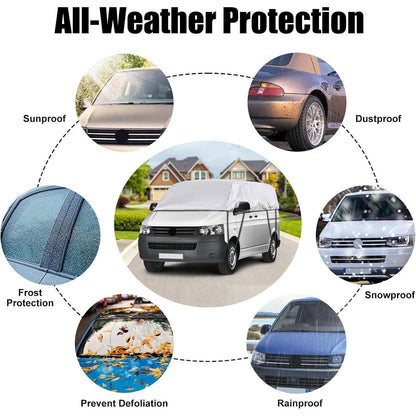 VW T5 T6 LWB Autoabdeckung Wasserdicht & UV-Beständig