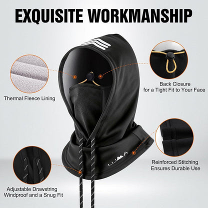 Sturmhaube Winter Fleece Balaclava für Herren Damen