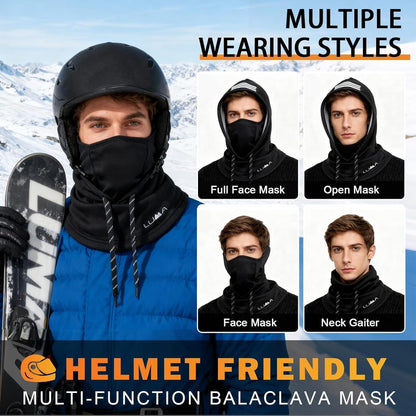 Sturmhaube Winter Fleece Balaclava für Herren Damen