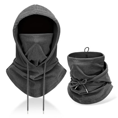 Sturmhaube Winter Warm Fleece – Unisex Skimaske Grau