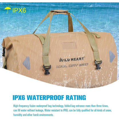Wasserdichte Reisetasche 100L für Motorrad & Outdoor