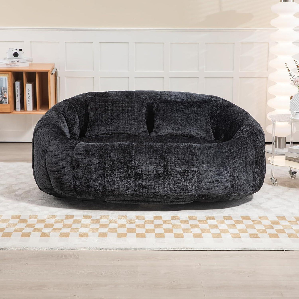 Sitzsack Sofa Schwarz – Bequemer Lounger für Entspannung