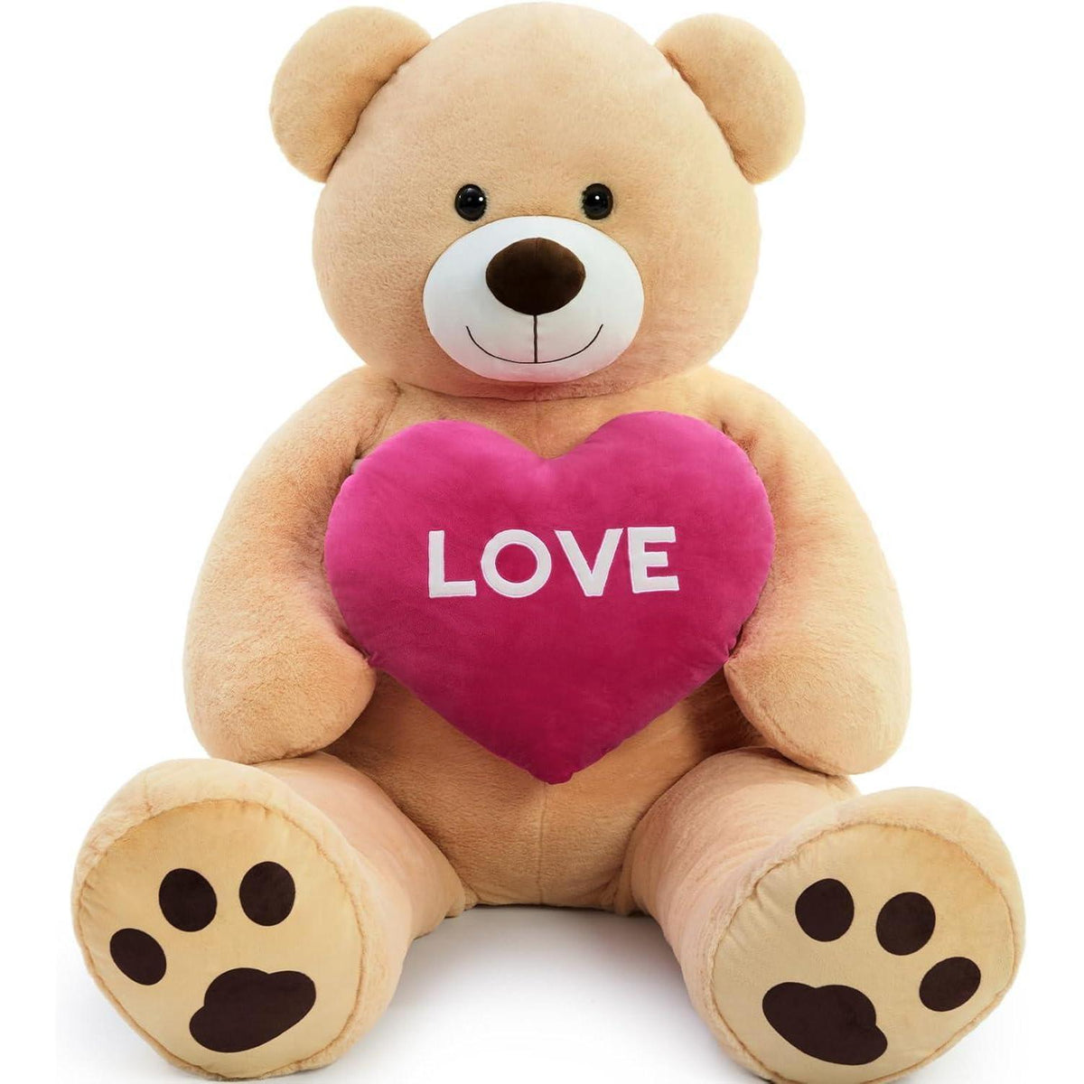 Riesiger Kuschelteddybär 183cm mit Herz – I Love You