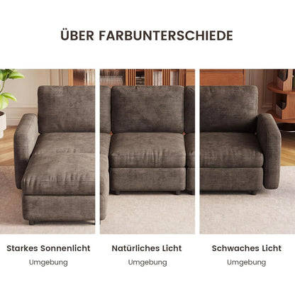 Modulares Cloud Sofa – 9-Sitzer, Weich & Bequem
