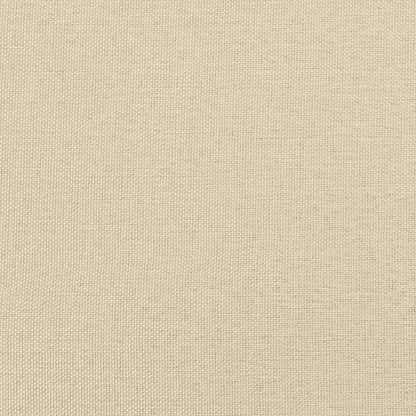 Modernes Sofa Stoff Creme 140 cm – Wohnzimmer Sessel