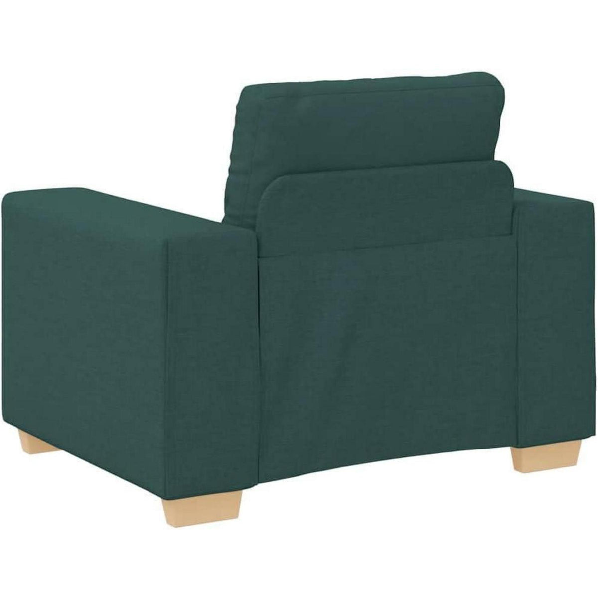 Modernes Sofa Dunkelgrün – Stoff Sessel für Wohnzimmer