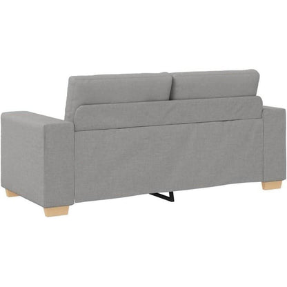 Modernes Sofa Wolkengrau – 140 cm Wohnzimmer Sofa