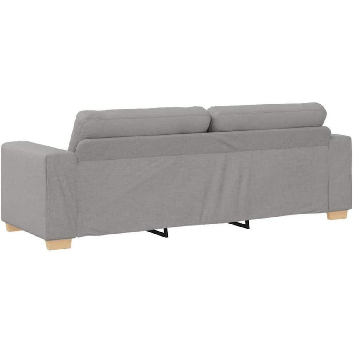 Modernes Sofa Wolkengrau 180 cm – Bequemes Wohnzimmer Sofa