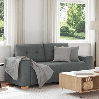 Modernes Sofa Dunkelgrau – Stoffsofa für Wohnzimmer 140cm