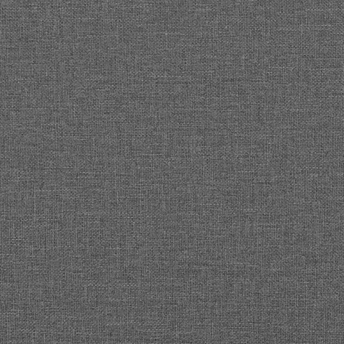 Dunkelgraues L-Form Ecksofa mit Stoffbezug