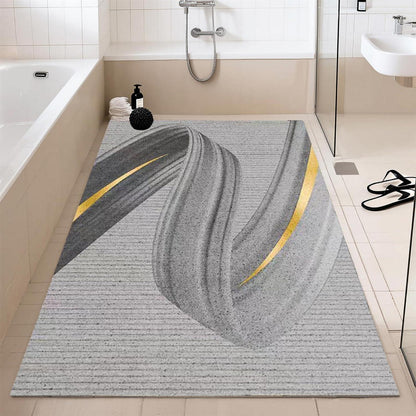 Rutschfester Duschteppich 90x150 cm mit Ablaufloch