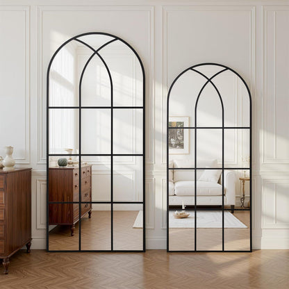 Ganzkörperspiegel Bogenförmig 165x60cm – Antik/Gothic Design