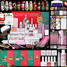 Acryl Nagelset Weihnachten – 24 Tage Maniküre Geschenkset