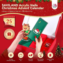 Acryl Nagelset Weihnachten – 24 Tage Maniküre Geschenkset