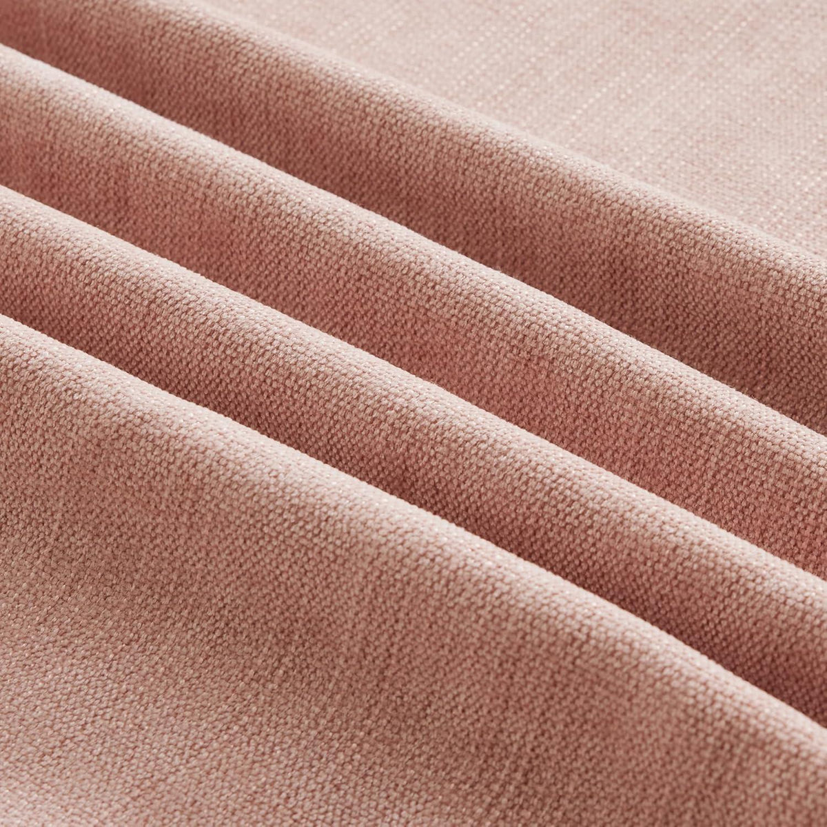 L-förmiges Ecksofa Mittelalter Stil Rosa mit Ottomane & Rüschenschürze