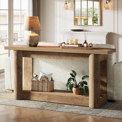 Konsolentisch 160 cm | Flurtisch & Beistelltisch Braun