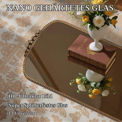 Vintage Standspiegel Gold 175x70cm - Dekorativer Ganzkörperspiegel