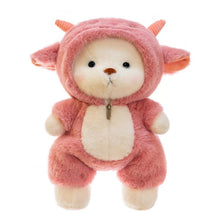 Schaf Kuscheltier 30cm Rosa - Flauschiges Stofftier & Teddybär