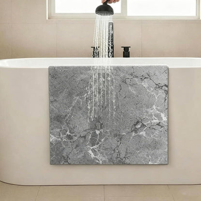 Rutschfeste Duschmatte 80x160 cm mit Ablaufloch