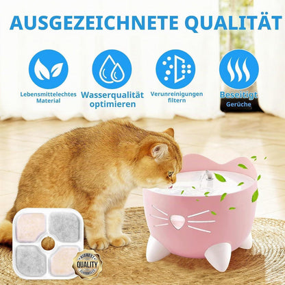 Ersatzfilter für Catit Pixi Trinkbrunnen – 18 Stück mit Schläuchen