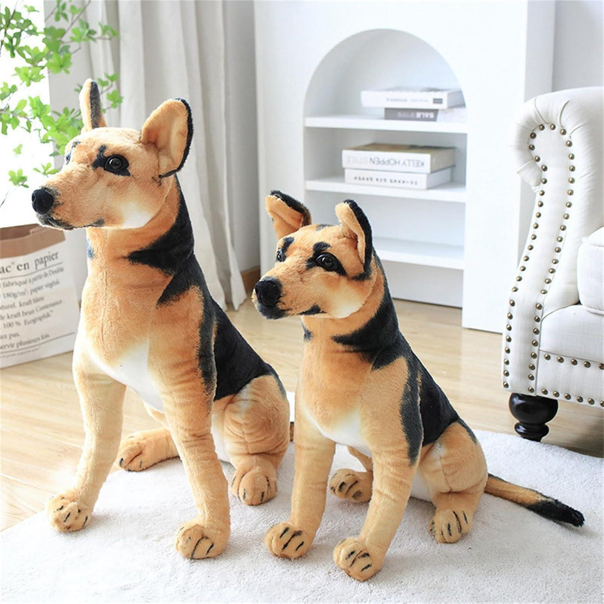 Lebensechter Dalmatiner Plüschhund 40cm - Kuscheltier für Kinder