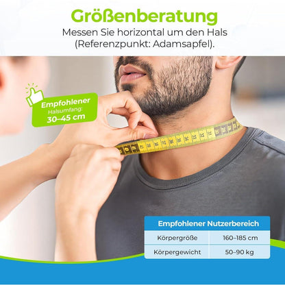 Reisekissen mit Kinnstütze – Ergonomische Nackenstütze für Flugzeug & Auto